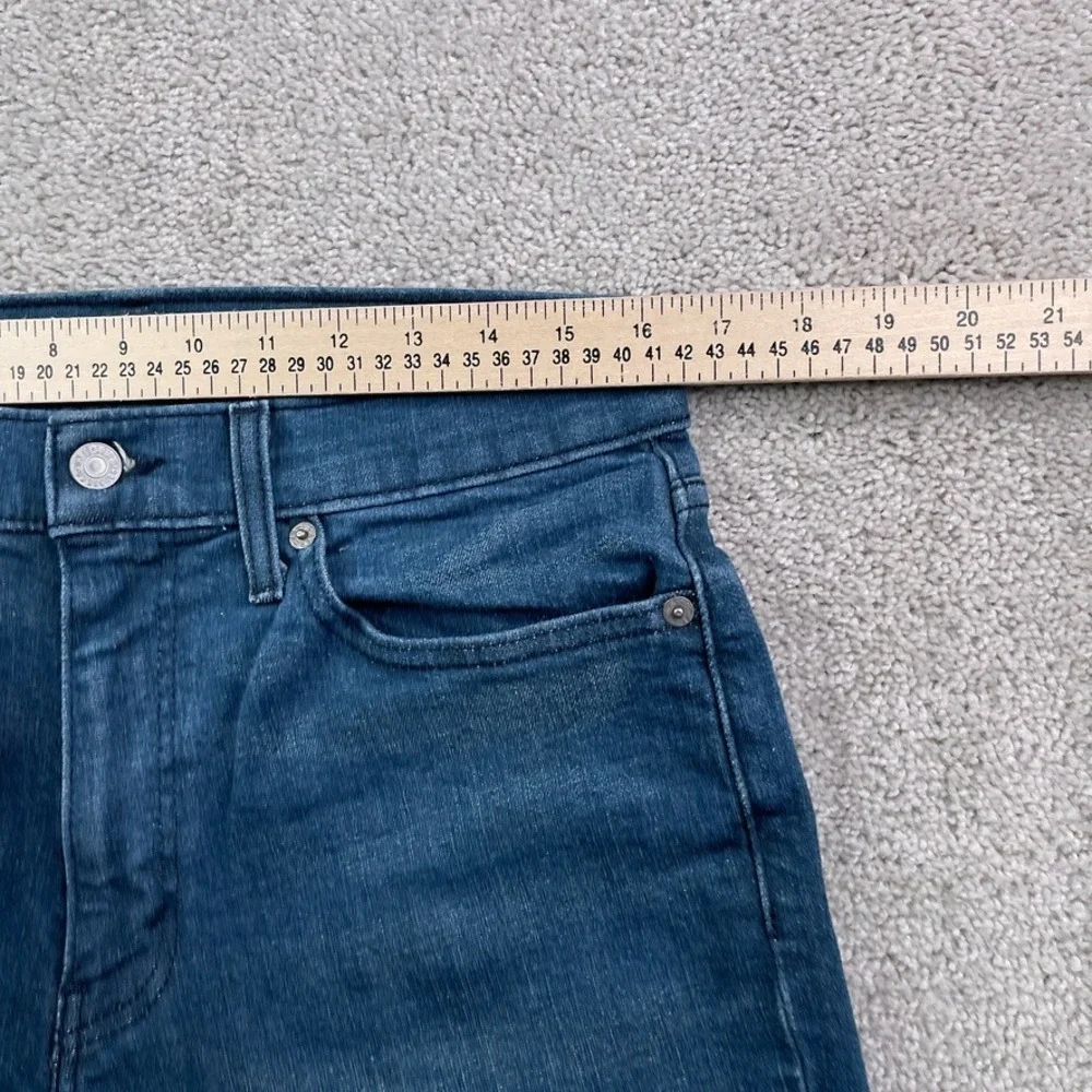 Levis Jeans Mens 34x32 (Fits 32x31) Blue 511 Slim Fit Straight Stretchy Denim